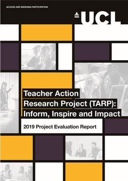 Teacher Action Research Project (TARP) Report August 2019 1