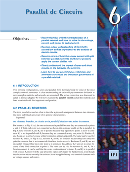 PARALLEL Dc CIRCUITS