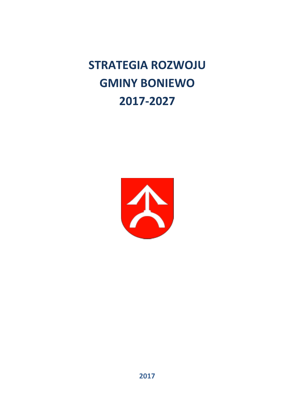 Strategia Rozwoju Gminy Boniewo 2017-2027