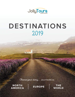 Jolly Tours Destinations 2019