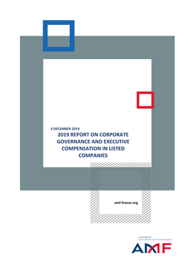 2019 Report on Corporate Governance and Executive
