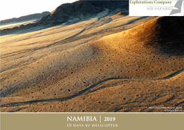 Namibia | 2019 10 Days by Helicopter Namibia Highlights