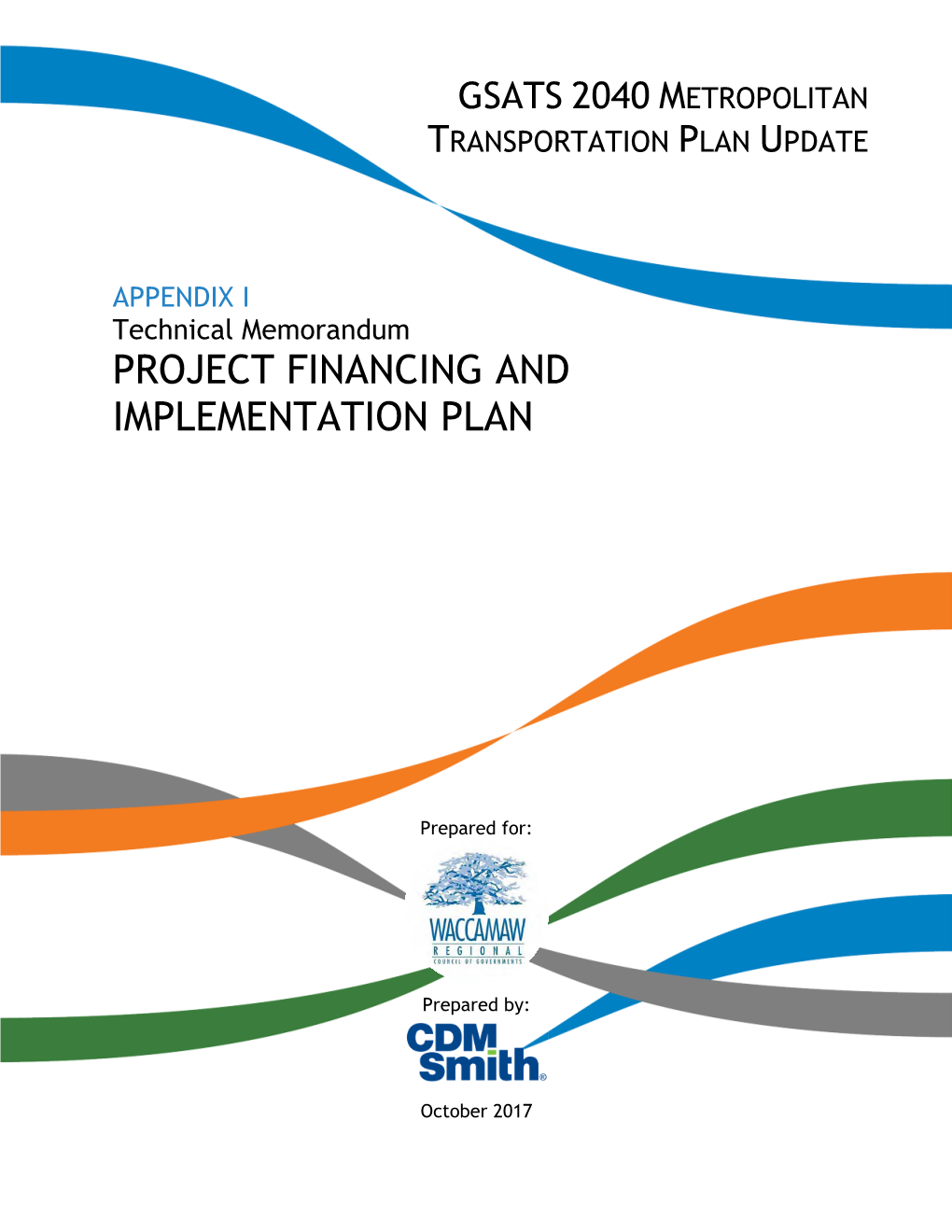 Project Financing and Implementation Plan TM