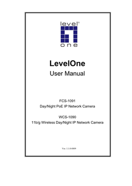 Levelone User Manual