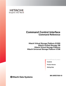 Command Control Interface Command Reference
