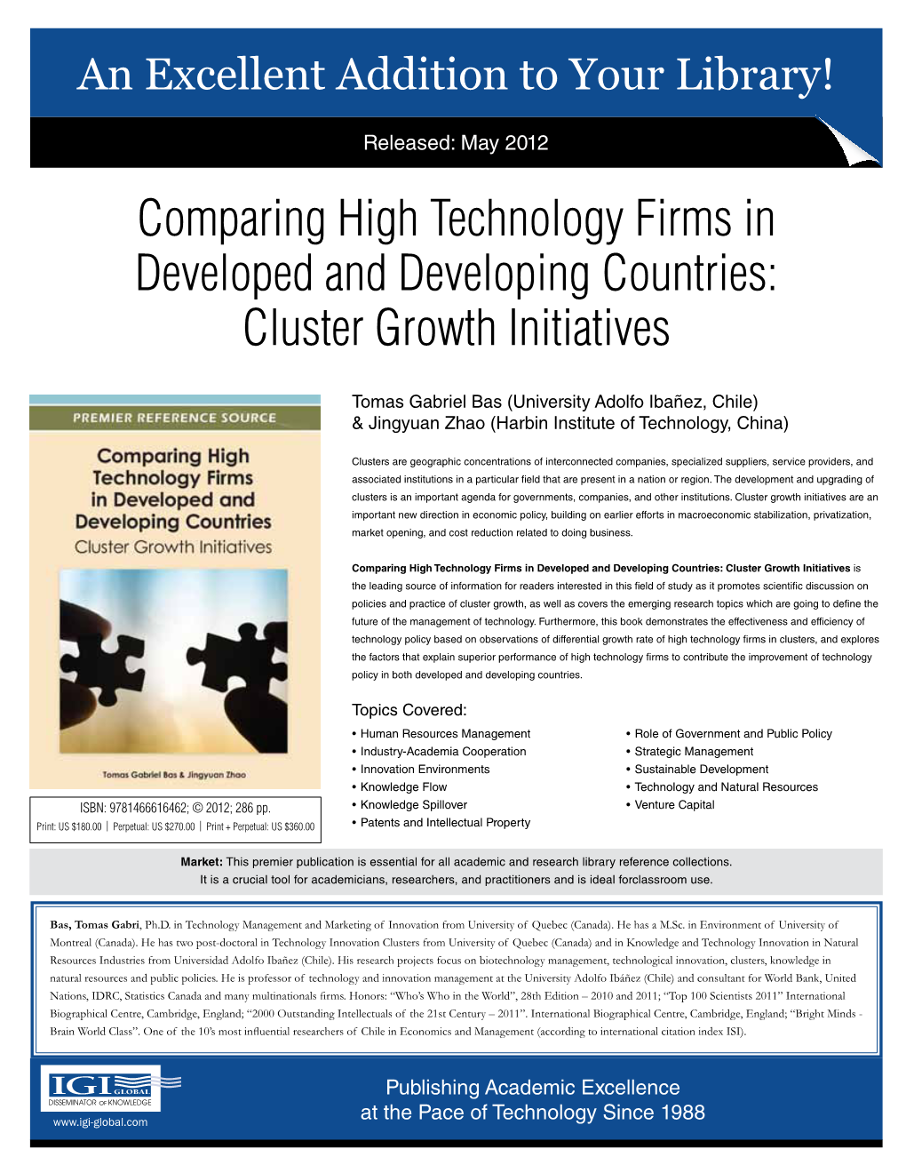 Cluster Growth Initiatives