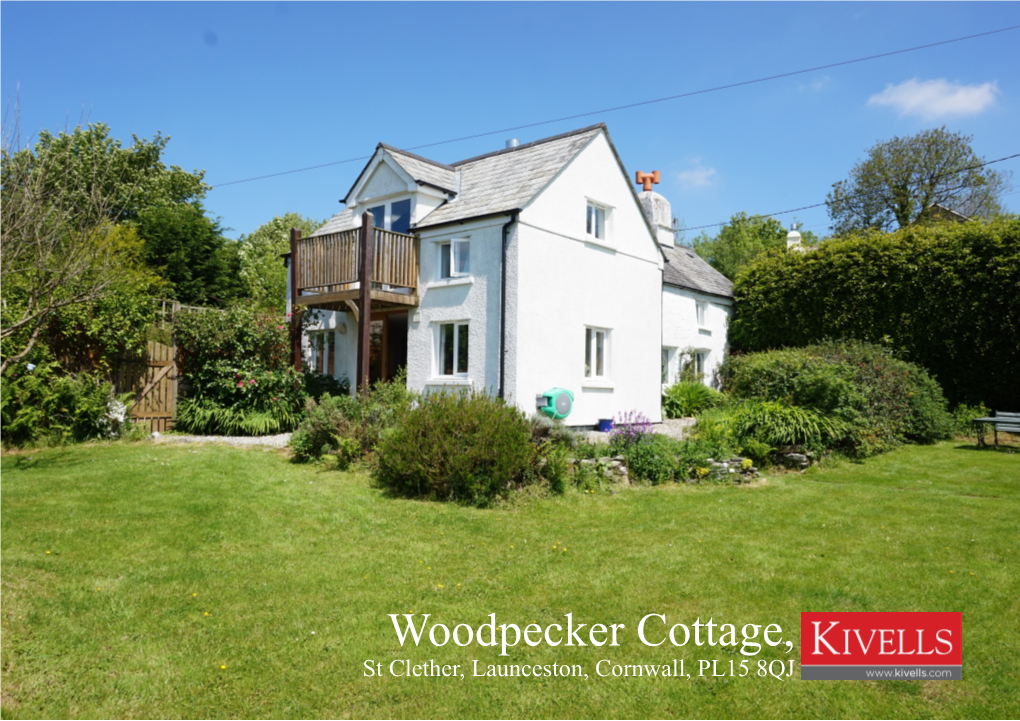 Woodpecker Cottage, St Clether, Launceston, Cornwall, PL15 8QJ