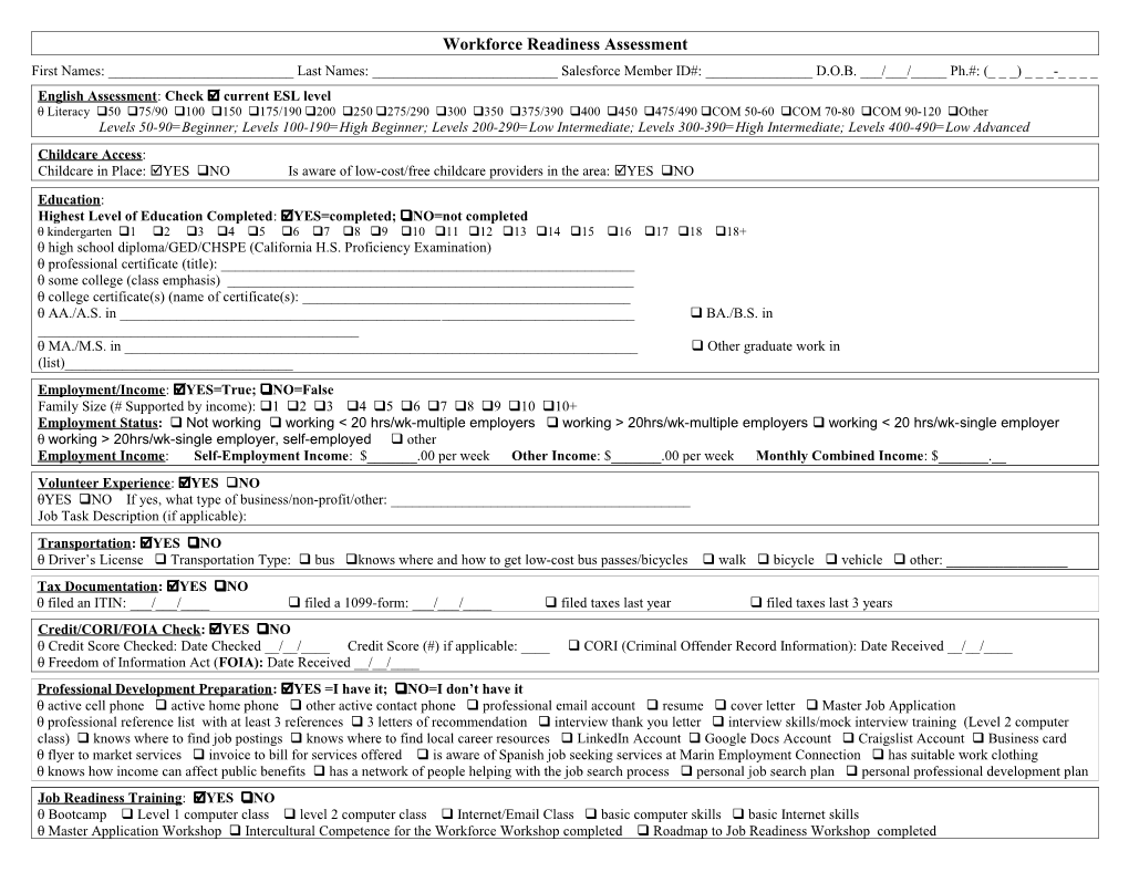 Scoring Rubric for Goal-Objective-Assessment Scoring Rubric