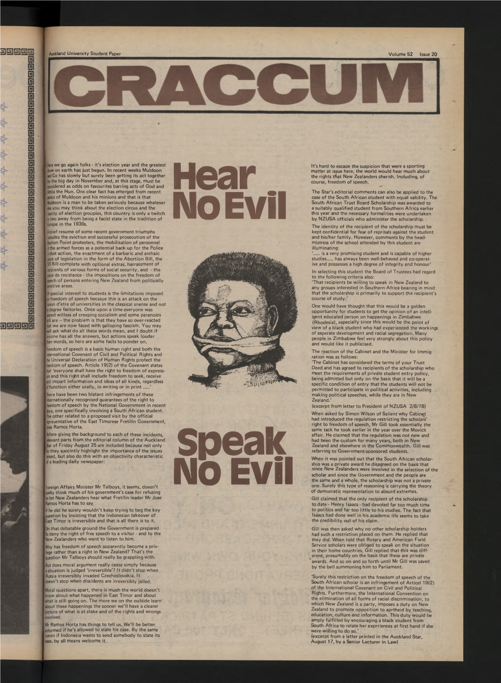 (No. 20)Craccum-1978-052-020.Pdf