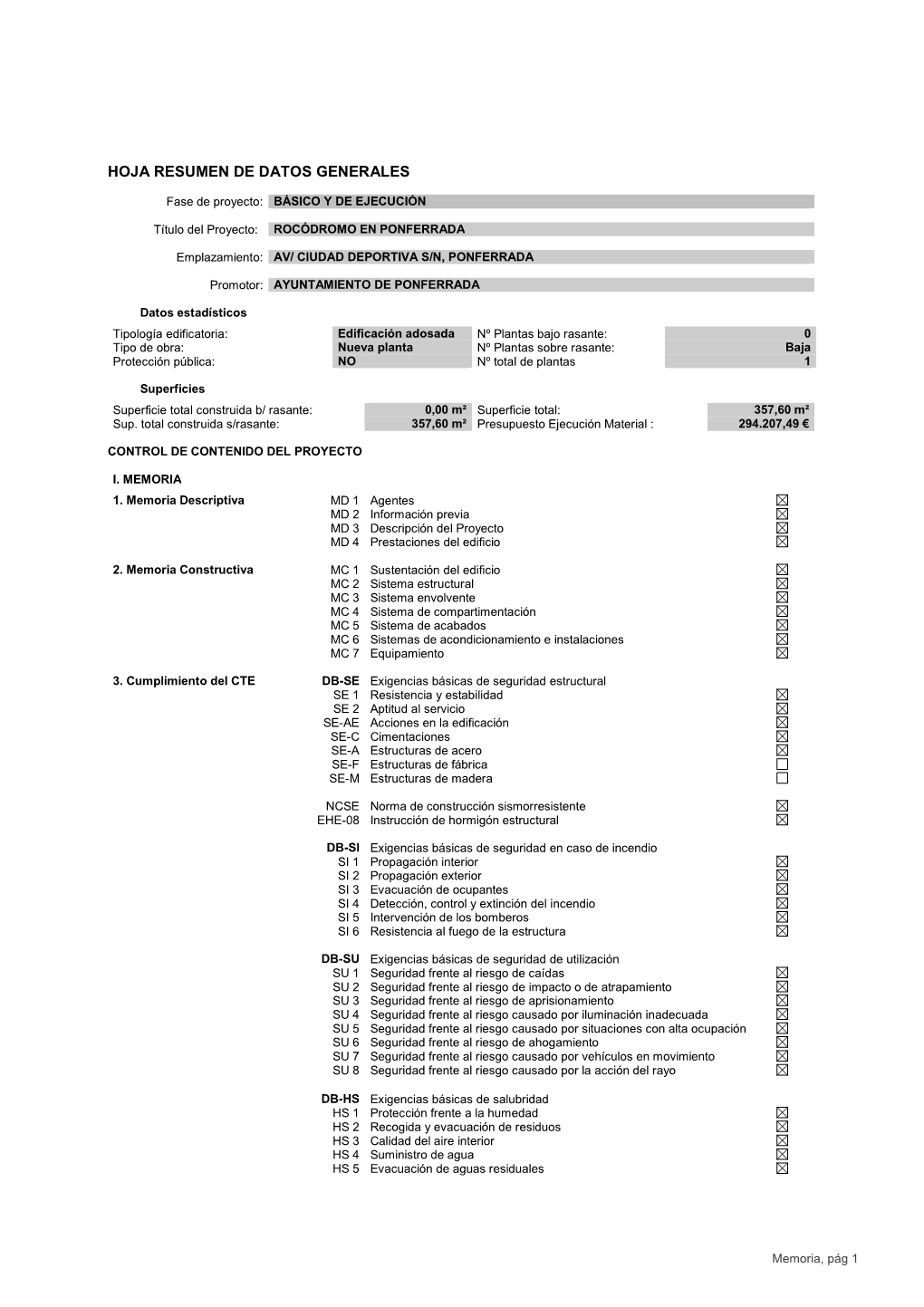 00 FICHA DE CONTROL DE CONTENIDO Rocódromo