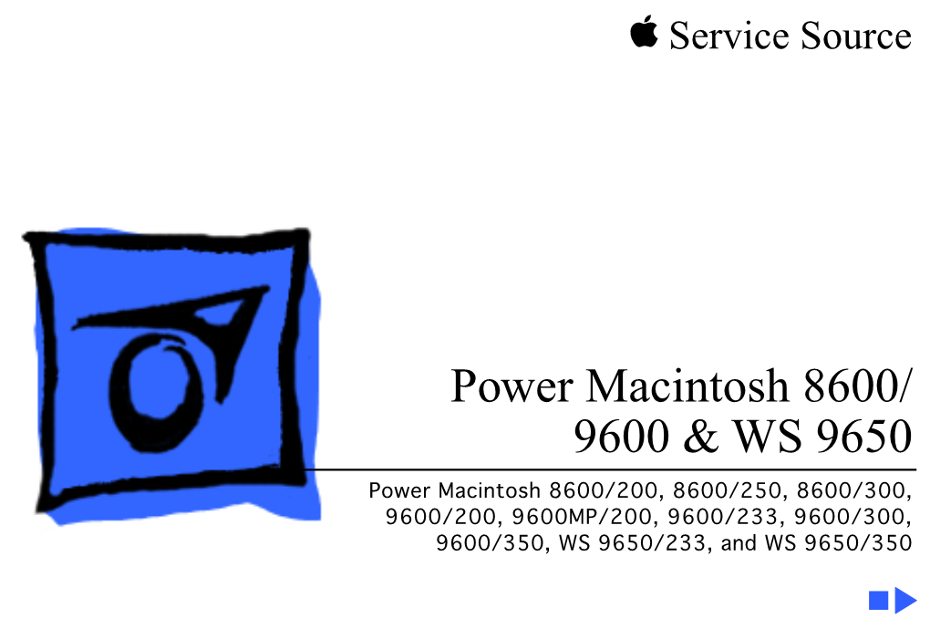 Power Macintosh 8600/ 9600 & WS 9650