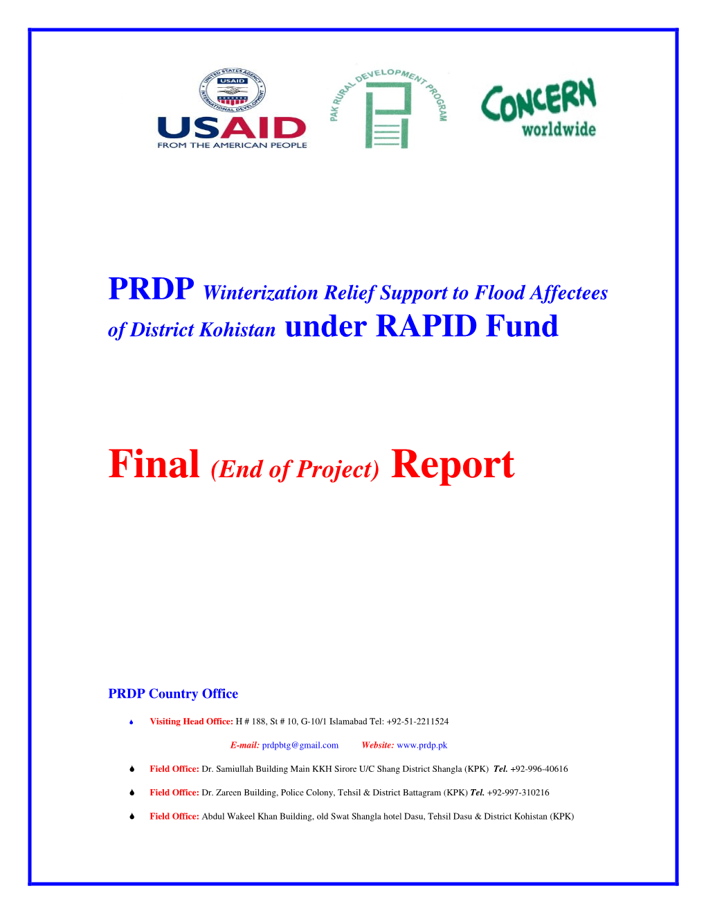 Prdp Final Report Kandia Valley