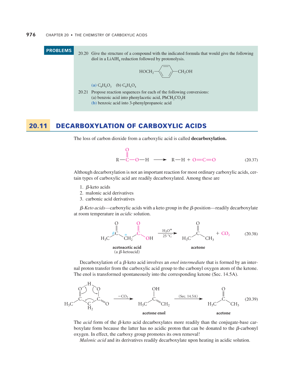 20.11 Decarboxylation of Carboxylic Acids