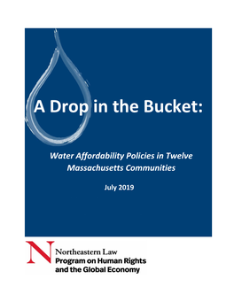 A Drop in the Bucket: Water Affordability Policies in Twelve