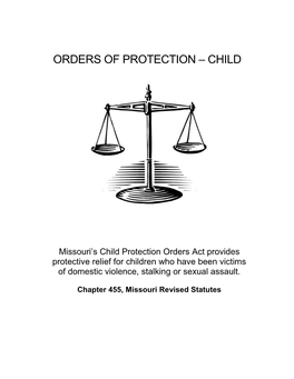 Orders of Child Protection