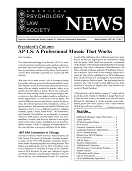 Psychology Law Society Ap-Ls