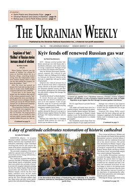 The Ukrainian Weekly, 2018