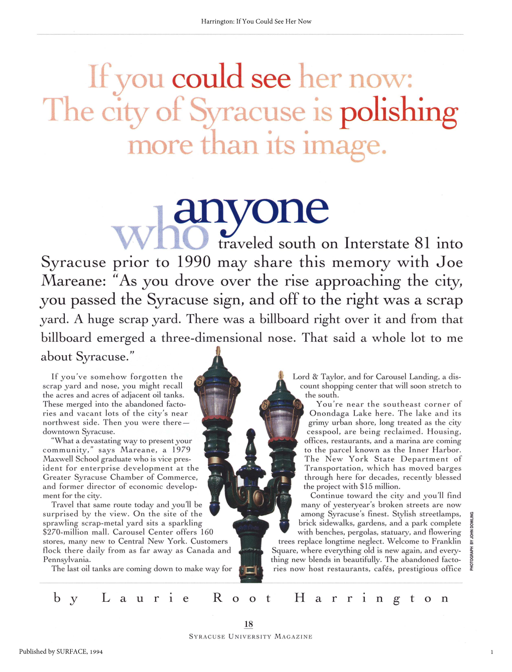 The City of Syracuse Is Polishing More Than Its Image