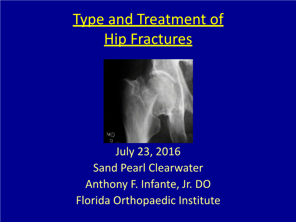 Hip Fractures