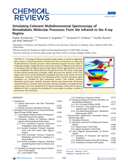 Simulating Coherent Multidimensional Spectroscopy of Nonadiabatic