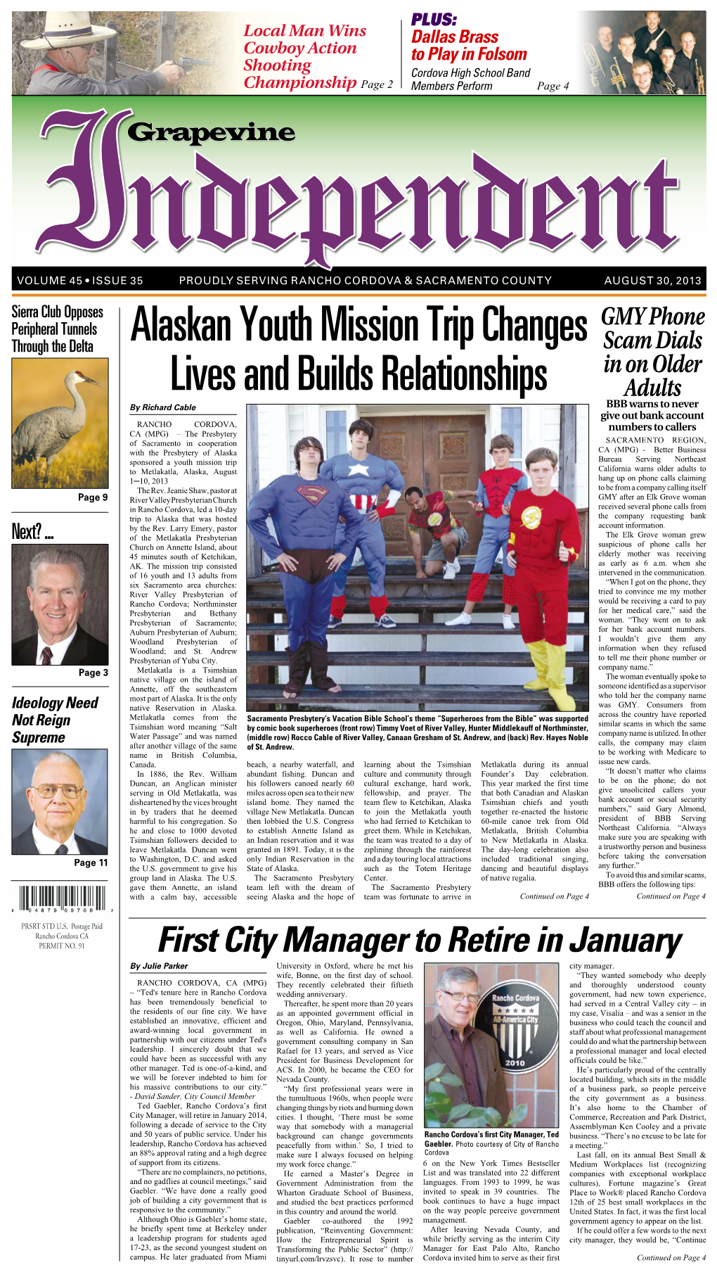 Alaskan Youth Mission Trip Changes Lives and Builds Relationships