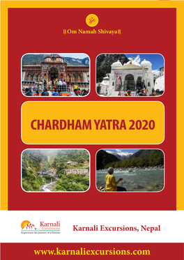 Chardham Yatra 2020