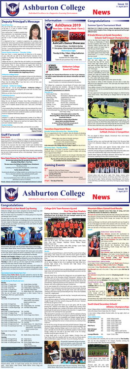 Ashburton College Ashburton College
