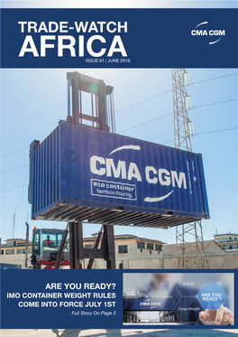 Trade-Watch Africa Issue 61 | June 2016