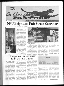 NPU Brightens Fair Street Corridor
