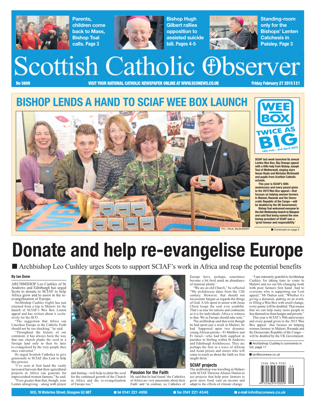 Donate and Help Re-Evangelise Europe