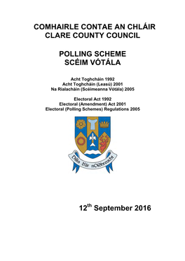 Polling Scheme 2016