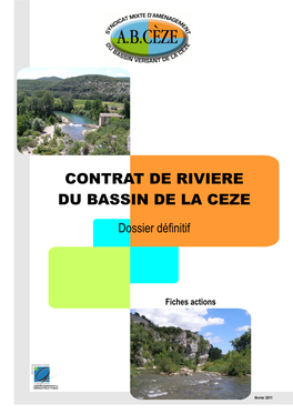 Contrat De Riviere Du Bassin De La Ceze