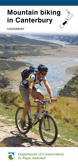 Mountain Biking in Canterbury Brochure