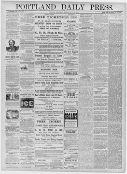 Portland Daily Press: February 03,1882