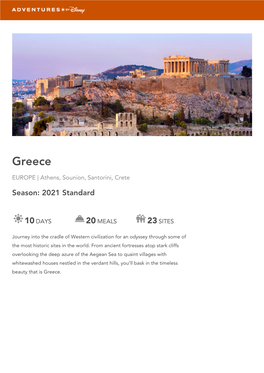 GREECE Europe | Athens, Sounion, Santorini, Crete