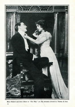 Mary Pickford and Owen Moore in "The Wife," an Imp Photoplay Directed by Thomas H
