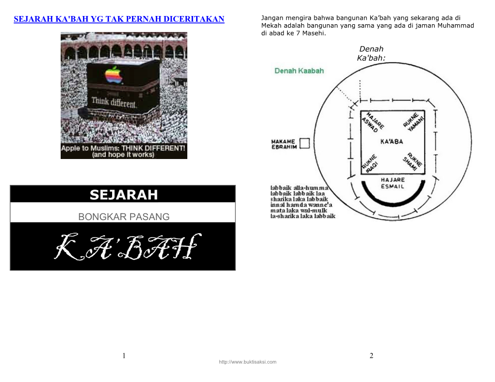 Sejarah Ka'abah