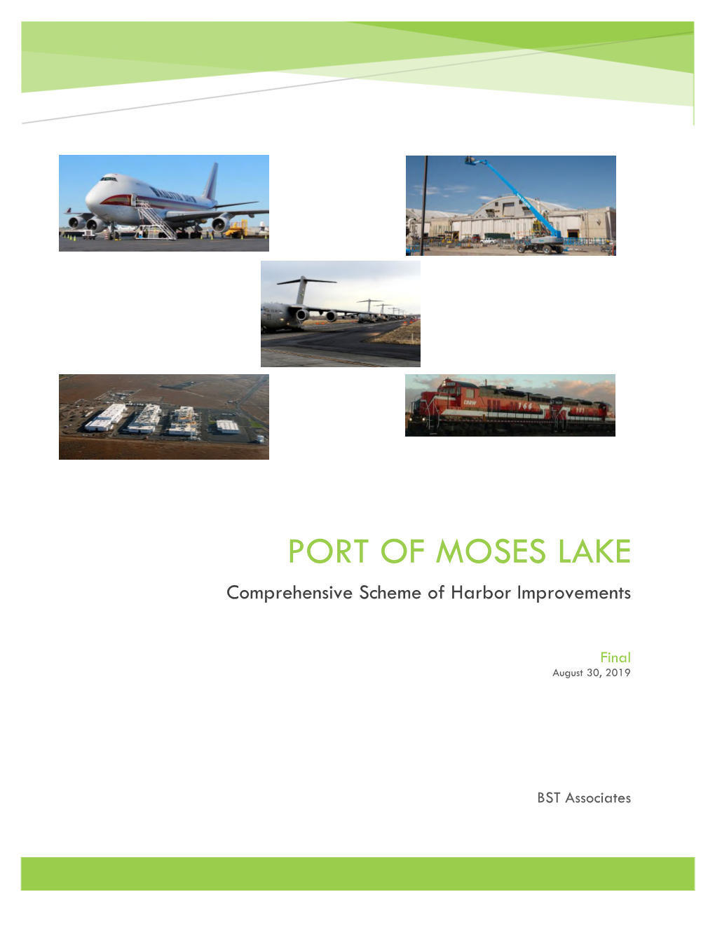 PORT of MOSES LAKE Comprehensive Scheme of Harbor Improvements