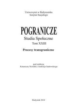 Z Dziejów Krynek W XVI W. 1 2 Cecylia Bach-Szczawińska