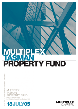 Multiplex Tasman Property Fund