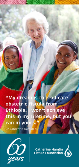 My Dream Is to Eradicate Obstetric Fistula from Ethiopia