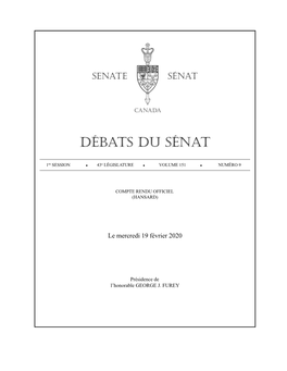 Débats Du Sénat