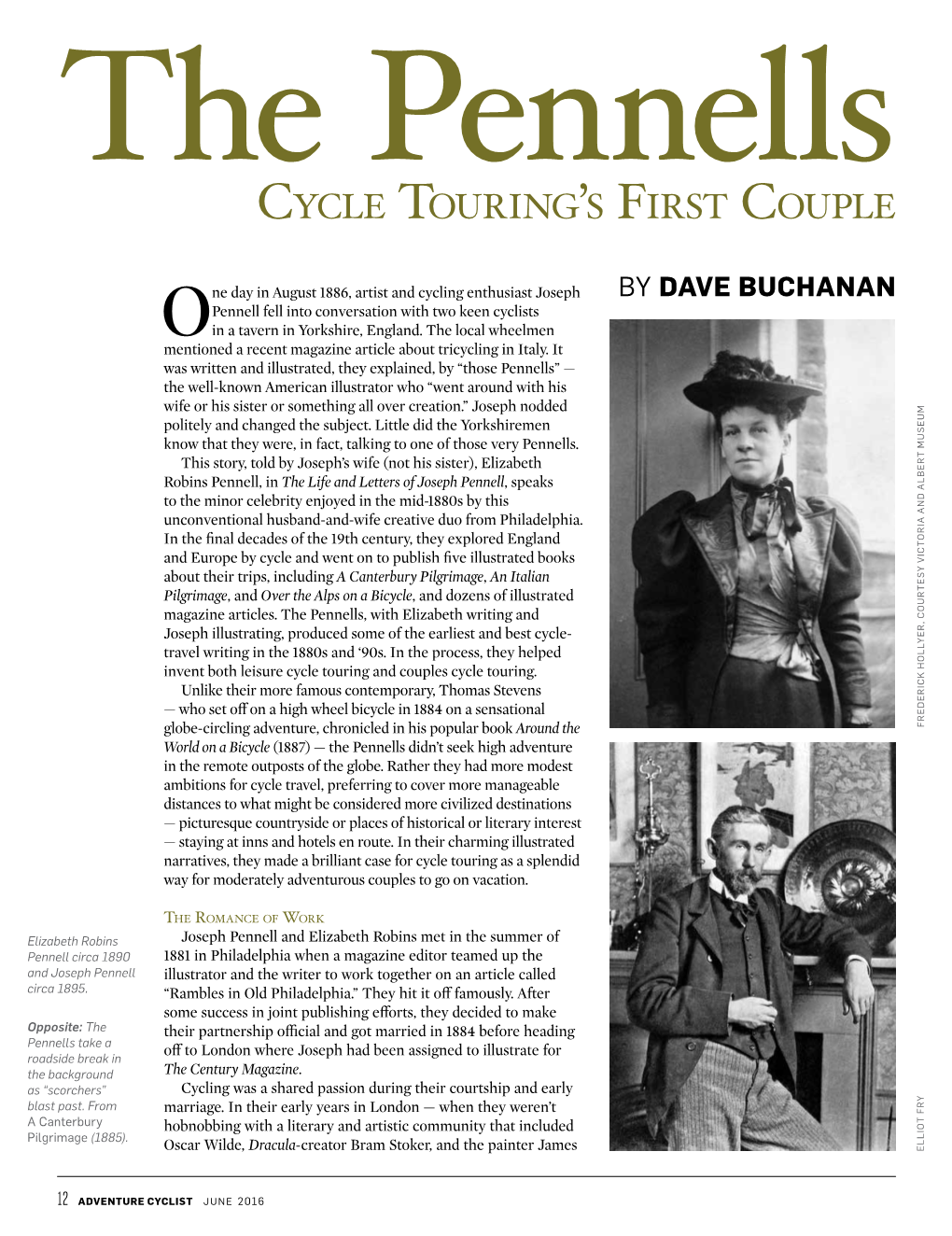 Cycle TOURING's FIRST COUPLE