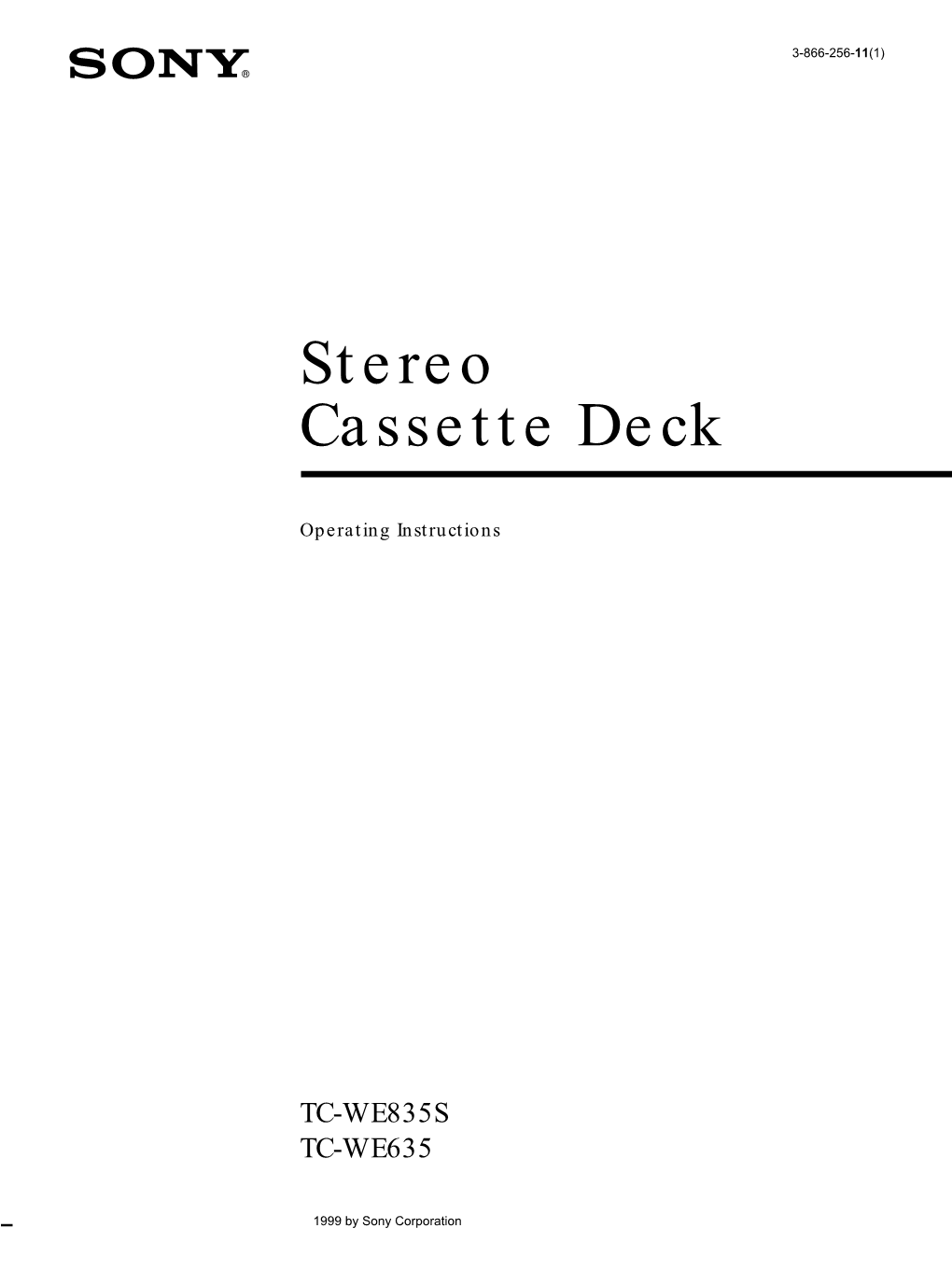Stereo Cassette Deck