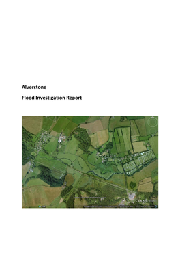 Alverstone Flood Investigation Report