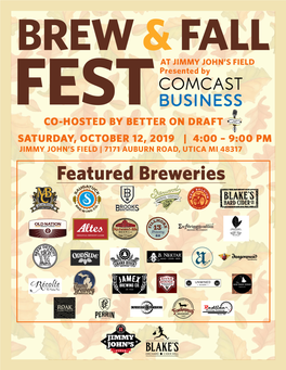 Brew Fest Program