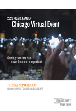 2020 Chicago Virtual Event Program