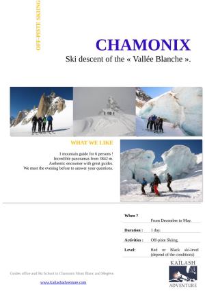 Bureau De Guides & École De Ski À Chamonix Mont Blanc Et Megève