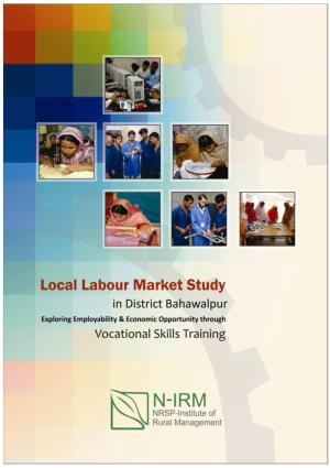 Labour Market Study District Bahawalpur