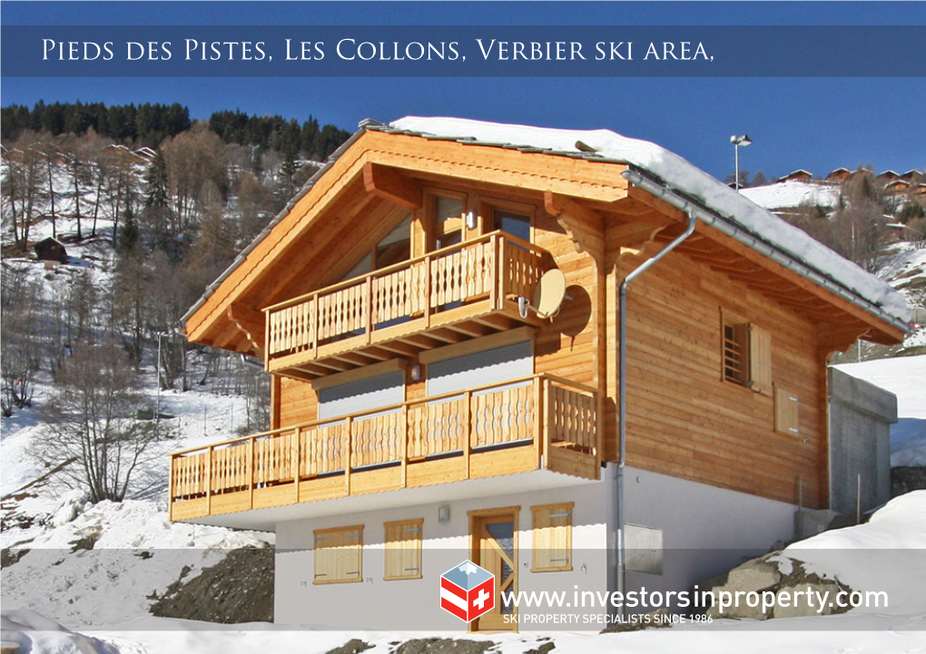 Pieds Des Pistes, Les Collons, Verbier Ski Area